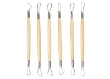 Boetseermateriaal - mirettes - boetseren - set van 6 assorti