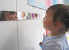 Spiegel - strips - 5 x 100 cm - set van 4