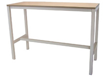 TOOGTAFEL - METALEN ONDERSTEL - 140 X 80 CM
