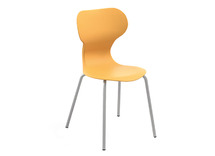 Stoel - Mira - Vierpoots - zithoogte 46 cm - kuip oker - per stuk