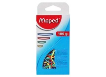 Elastiek - Maped - dun - gekleurd - doos van 100 g