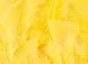 Pluimen - veren - 7-8 cm - geel - set van 50 g assorti