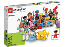 Bouwblokken - Lego® Education Duplo - wereldmensen - constructie - 26 poppen - per set