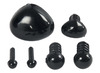 Decoratiemateriaal - ogen en neuzen - decoratie - set van 20 assorti