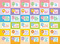 Stickers - aanmoediging - 6 motieven - set van 720 assorti