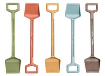 Zandscheppen - spade - TreeNside - gekleurd - bioplastic - set van 5 assorti