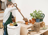 Zandscheppen - spade - TreeNside - gekleurd - bioplastic - set van 5 assorti