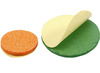 Stickers - foam - cirkels - glitter - set van 1000