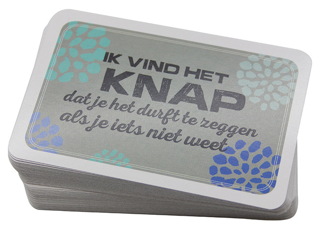 Sociaal-emotioneel - complimentenspel - met kaarten - per spel