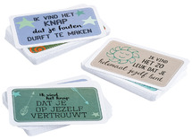 Sociaal-emotioneel - complimentenspel - met kaarten - per spel