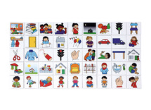 Bord - luisterbord - interactief muurbord - geluidspel - kaarten voor CV5944 - set van 45 assorti