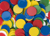 Rekenschijfjes - tellen en sorteren - gekleurd - 1,9 cm diameter - set van 500 assorti