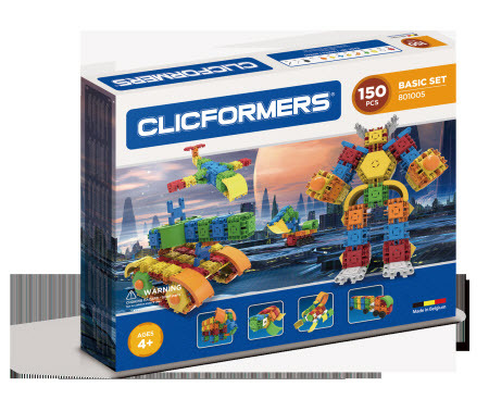 BOUWSET - BASISSET CLICFORMERS - SET VAN 150 - CONSTRUCTIE