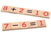 Rekenen - rekenmagneten - Viga - magnetisch - hout - set van 40 assorti