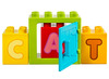 Bouwblokken - Lego® Education Duplo - alfabet - bouwen met taal - 130 stukken - per set