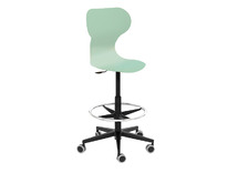 Stoel - Mira - Stervoet Tooghoogte - zithoogte 58/83 cm - kuip munt - per stuk