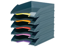 Brievenbakken - Durable Varicolor - set van 5 assorti