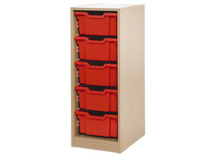 Kast - Basic - Keuzekast - Ondiep - 1-Kolom - 40 cm - aantal compartimenten 1 - esdoorn - per stuk