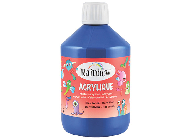 Acrylverf - Rainbow - Budget - 500ml - Per Kleur