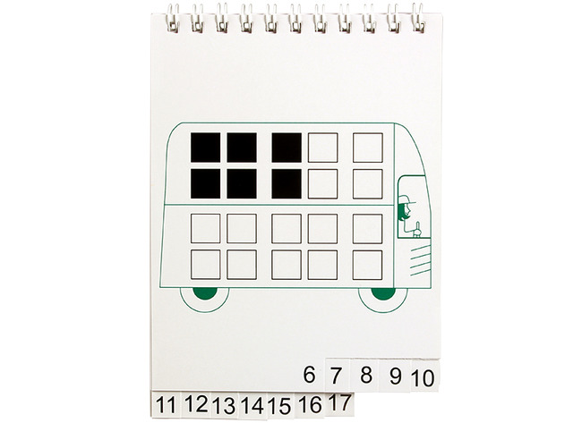 Boek - Busboekje - individueel oefenen - rekenen - per stuk