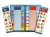 Kleur en vorm - Flohbox spelbord - magnetisch - per spel