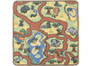 Speelmat - jungle, stad - vierkant - 67 x 67 cm - per stuk