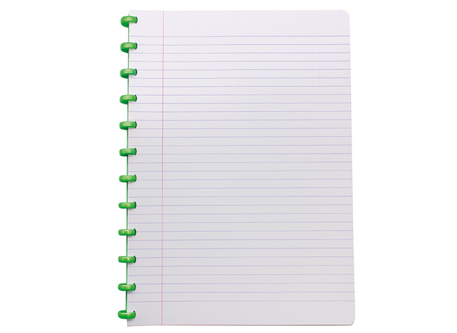 Schriften - Adoc - atomaschrift - A4 - gelijnd - per stuk