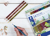 Potloden - kleurpotloden - Staedtler Noris Colour - zeshoekig - etui - set van 24 assorti