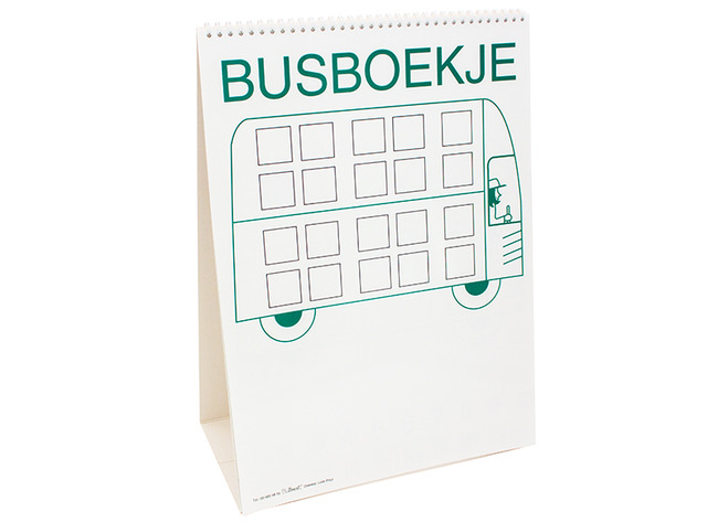 Boek - Busboekje - klassikaal oefenen - rekenen - per stuk