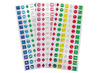 Edelstenen - Sierstenen - 3D - epoxy - zelfklevend - decoratie - set van 234 assorti