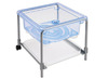 Zand- en watertafel - EDX Education - metalen frame op wieltjes voor multi tafelkuipjes NM4347 - standaard - per stuk