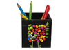 Decoratie - steentjes - mozaïek - neon - per 2 kg
