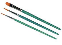 Penselen - schminkpenseel - set van 3 assorti