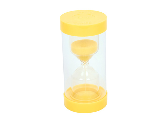 Zandlopers - tickit Colourbright Sand Timer - 15 x 7,2 cm - 3 minuten - per stuk