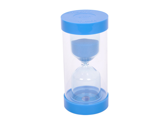 Zandlopers - tickit Colourbright Sand Timer - 15 x 7,2 cm - 5 minuten - per stuk