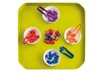 Tafel - zand- en watertafel - EDX Education Fun2 Play Tray - inlegbord voor multi tafelkuipjes NM4347 - 50 x 50 cm - onderdeel - groen - per stuk