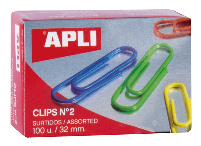 ATTACHE-TOUT COULEURS - BOÎTE DE 100