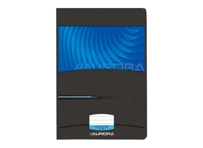 Schriften - Aurora - A5 - gelijnd - geplastificieerde kaft - 60 bladen - 120 bldzn - per stuk