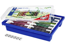 Potloden - kleurpotloden - Staedtler Noris Colour - zeshoekig - kist - voordeelpakket - set van 288 assorti