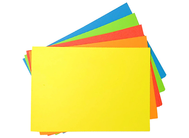Karton - knutselkarton - gekleurd - 170 g - 50 x 73 cm - set van 25 assorti