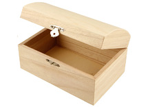 Kist - schatkist - hout - per stuk