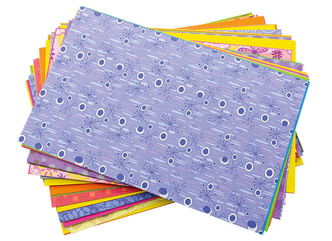 knutselpapier - Roylco - patronen - set van 192 assorti