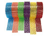 Decoratie - sierstenen - strass - zelklevend tape - set van 6 rollen assorti