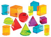 Geometrische lichamen - Learning Resources View-Thru Geometric Solids - geometrische vormen - meetkunde - per set
