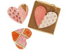 HOUT - HANGERS - HARTVORM - SET VAN 6