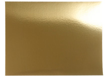 Karton - aluminiumkarton - A4 - flexibel - goud - 280 g - set van 10