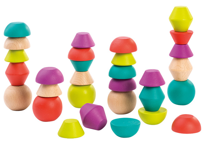 BLOCS A EMPILER - BOIS - SET/30