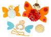 Pomponmaker - borduren - Set Van 12 Assorti