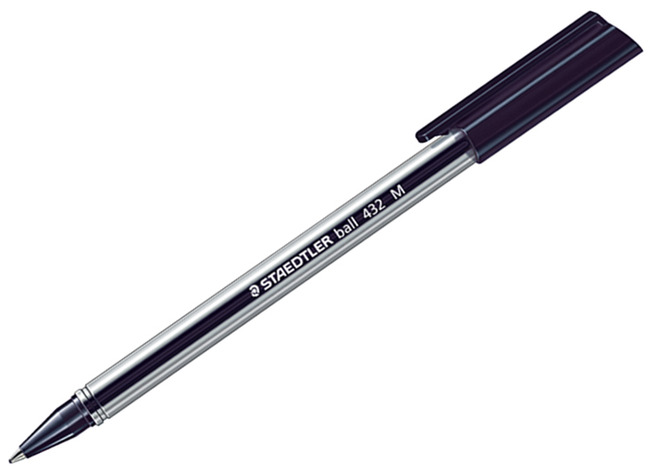 Pennen - balpennen - Staedtler Ball - medium - zwart - set van 10