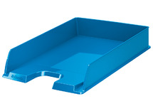 Brievenbakken - stapelbaar - A4 - blauw - per stuk